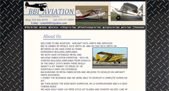 Desktop Screenshot of bbiaviation.com